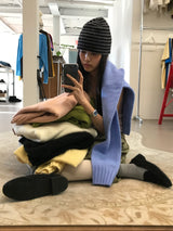 PREP Vネックニット（8color)