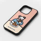 cookie bear epoxy bumper case