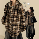 Froll Boxy Fleece Check Southern Jacket