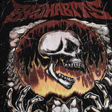 ストーンオブハートTシャツ - ブラック