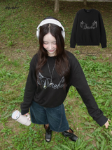 DEREBO プレミアムコットンスウェットシャツ