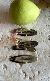 Silver point hair-pin(1pcs)