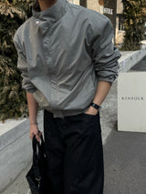 Dart shoulder blouson