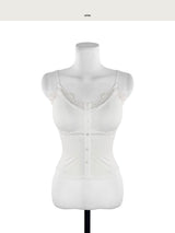 [ built-in bra pads ] ash vibe lace slim sleeveless top