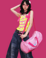 psycho stud denim pants