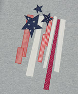 FLAG APPLIQUE RINGER TEE