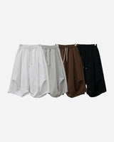 ドロップバミューダボンデッドスウェットパンツ
