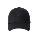 シグネチャーロゴボールキャップ - BLACK(Black Logo)