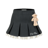 13DE MARZO Bear Flounced Dress