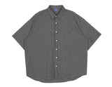 No.0789 スモールチェックレトロハーフシャツ(3color)