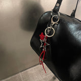 Star Red Tessle Keychain