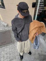No.1502 C リベットフードTシャツ (4color)