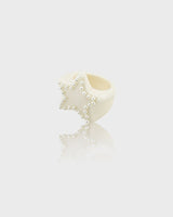 【お気に入り追加で応募】[Formica] Star Stud ring (Ivory)