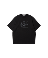 Roses Short Sleeve _ Black