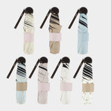 [セット/UVカット] Sunshine Farmhouse 3-Folding Parasol + Keyring