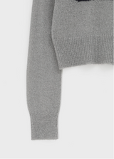 [MADE] Kenny Jacquard See-Through Knit
