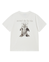 25FW WOMAN ファジードラゴンアートワーク半袖Tシャツ