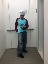 Raglan Contrast Long Sleeve T-Shirt (5 Colors)