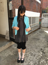 Unin Basic Color Round Neck Cardigan