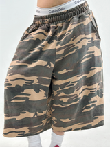 CAMOUFLAGE BERMUDA PANTS💛🤎💚