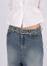 DIA EYELET DENIM