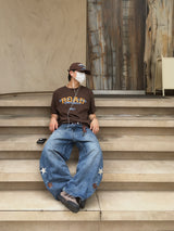 Road PeK Short-Sleeved T-Shirt 4C