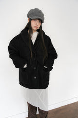 shearling over mustang