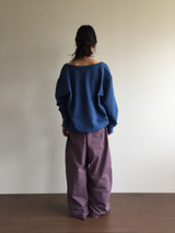 ランコル ディープ Vネック スウェットシャツ(3color)