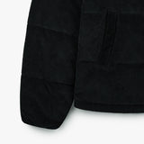 Stranger Regular Fit Corduroy Puffer Jacket (Black)