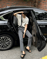 sunday summer leather flip-flop