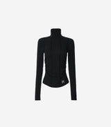 Newalrin Winter Pin tuck See-Through Top