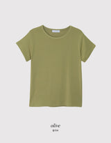 HT ベーシックラウンドショートスリーブTシャツ (6color)