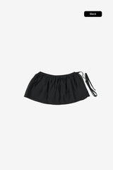 Nico shirring wrap skirt