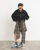 Tartan Wrapped Skirt