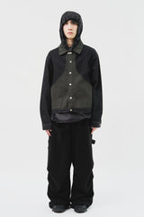 Moss Color Denim Jacket (2color)