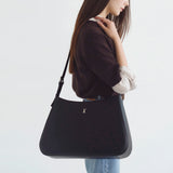 Lune Velo Hobo Bag Large Black 