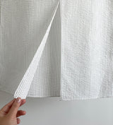 Herrit Seersucker Stripe Long Skirt