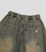 TC Patch Work Banding Denim Pants (3C)