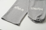 APPLIQUE SWEATPANT - GREY
