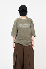 Old School Snow ウォッシュド半袖Tシャツ