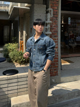 D-ring puttige curved pants