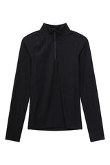 Stretch Dry-Fit Mock Neck Tee