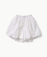 Nylon Balloon Shorts - White