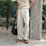 LMN Essential Vizocool Linen Wide Pants (5 colors)