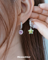 BUBBLE GUM EARRING