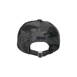 BASIC LOGO WASHED BALL CAP (CAMO CHARCOAL)