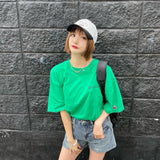 KIRSH X TOKYO HAND LOGO T-SHIRT - GREEN 