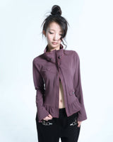 ラッフル2WAYジップアップ - Old Plum