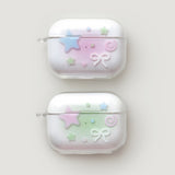 [AirPods] スターパーティクルハードケース (Green) (only case)