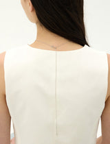 26SS★ [Premium Plating] Champagne Full Moon AB(W) Big Bowl Long Necklace